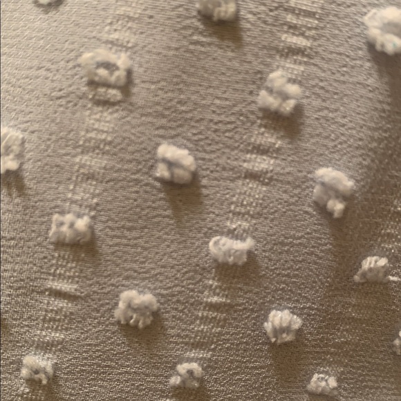 SHEIN Frenchy Swiss Dot Lace Panel Blouse - Picture 8 of 17